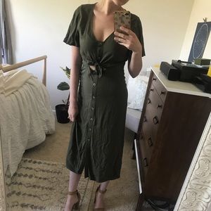 Green mimi chica dress